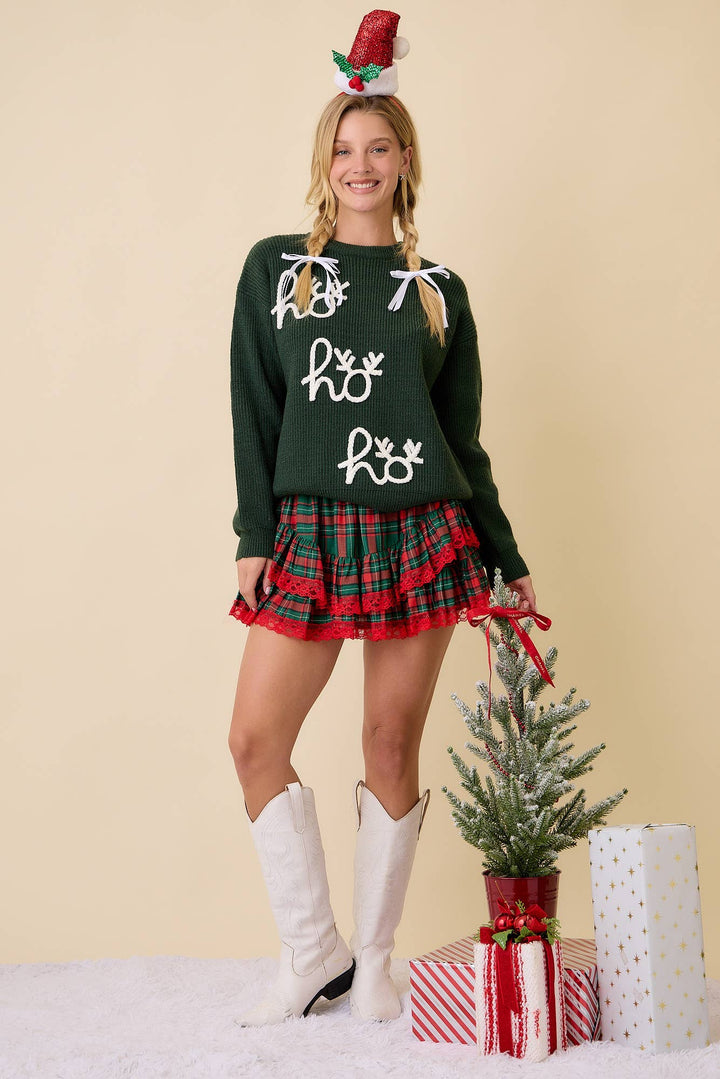 Ho Ho Ho Reindeer Sweater