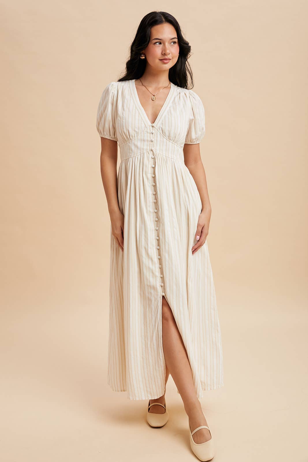 Elizabeth Stripe Dress