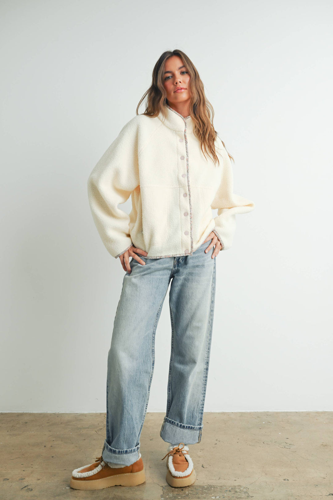 Sherpa Fleece Jacket - Baycreek & Co