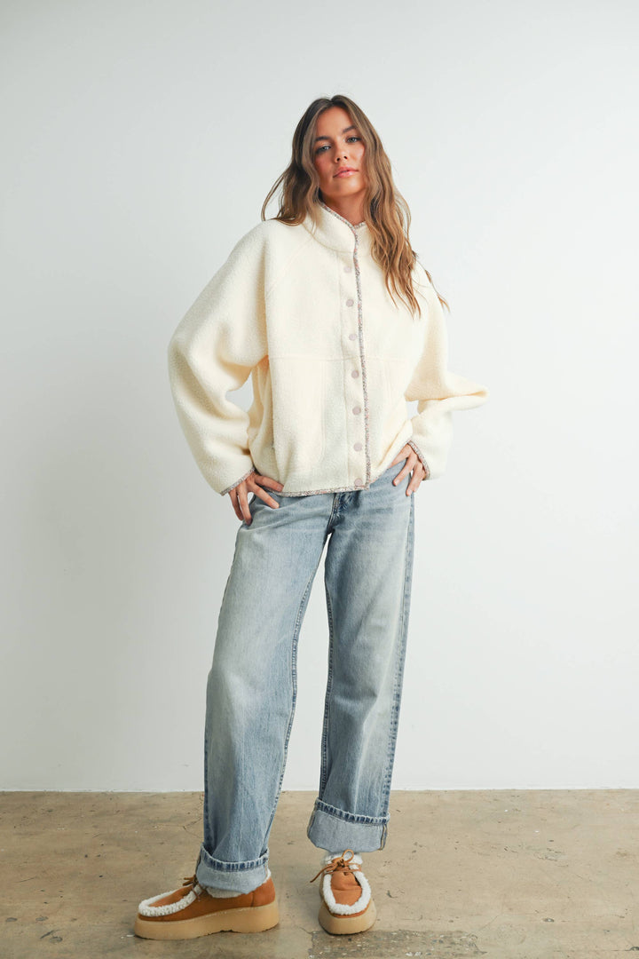 Sherpa Fleece Jacket - Baycreek & Co