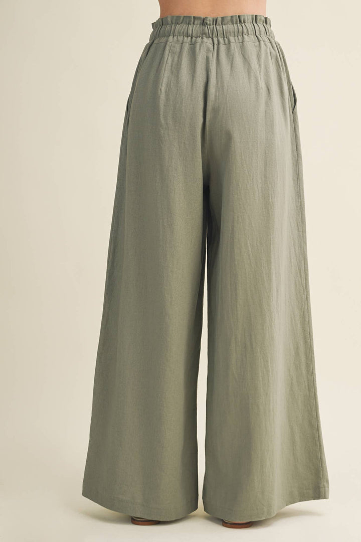 Medow Pleated Pants - Baycreek & Co