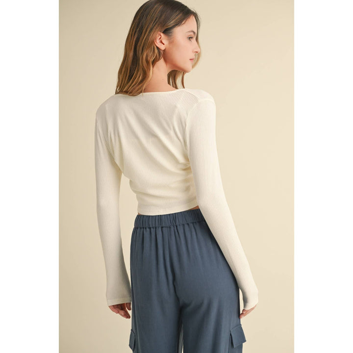 2 Piece Tank and Tye Sweater Top