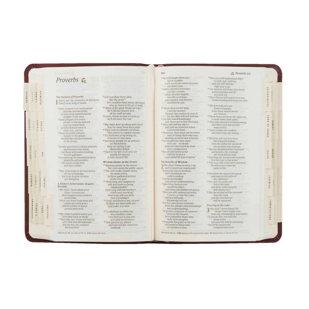 Bible Tabs: Black Foiling