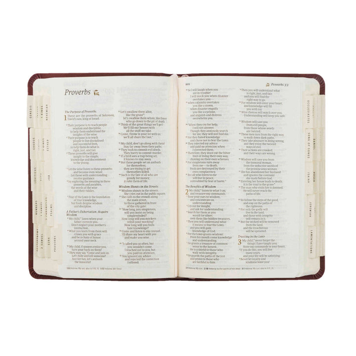 Bible Tabs: Black Foiling