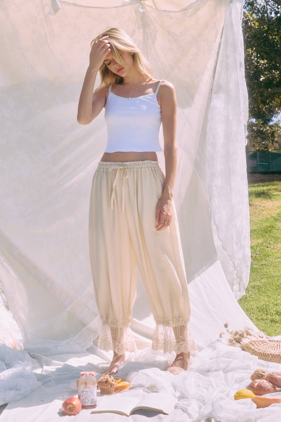 Relaxed Bloomer Pants - Baycreek & Co