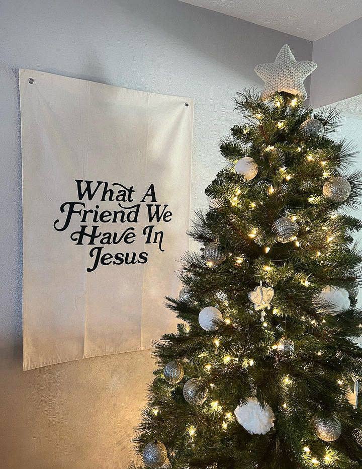 What a Friend in Jesus Tapestry - Baycreek & Co