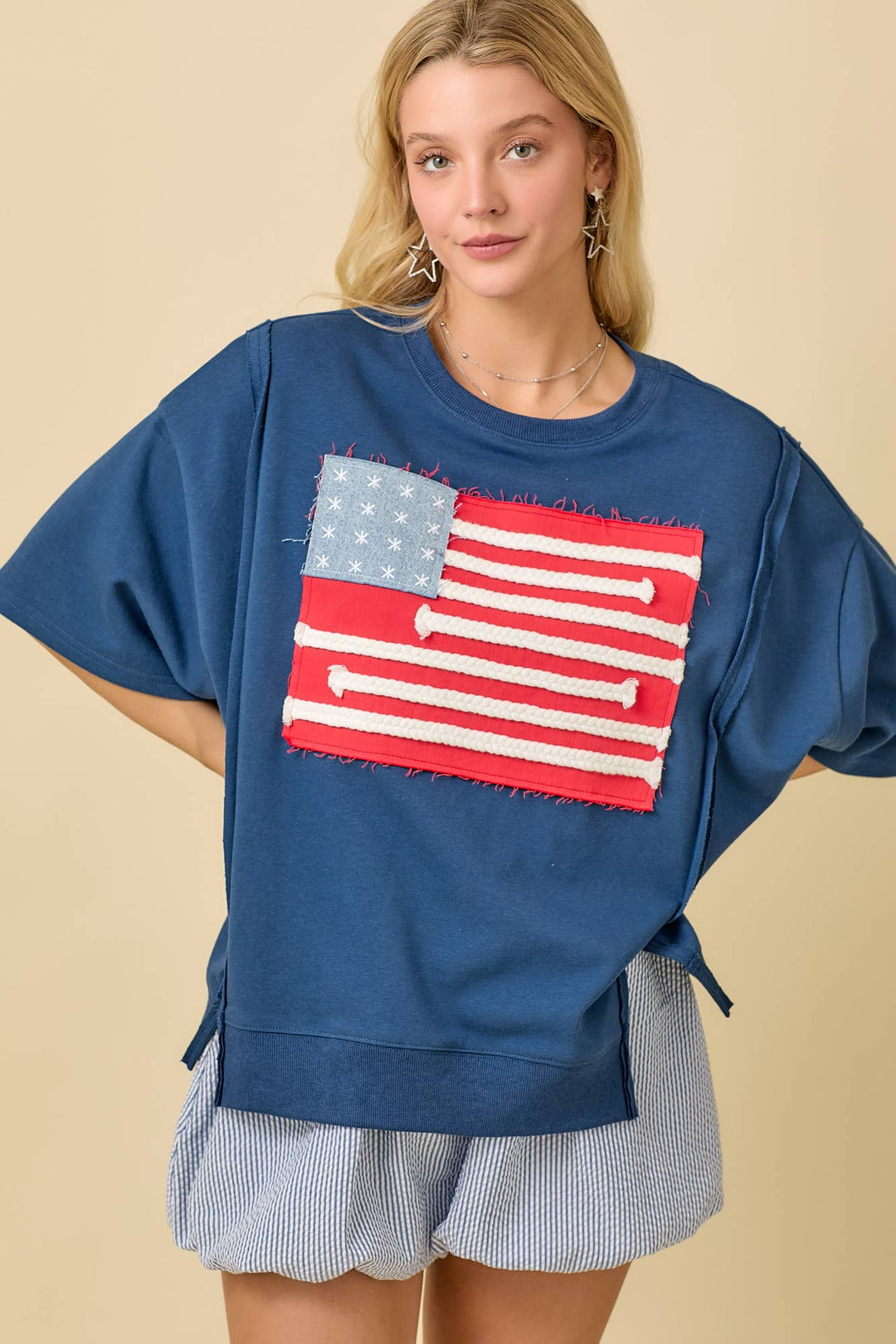 Patchwork Merica Top - Baycreek & Co