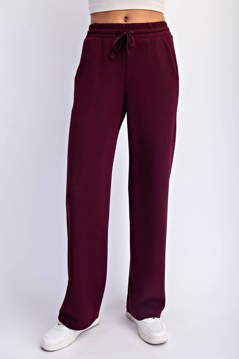 Ease Scuba Pant – Wine