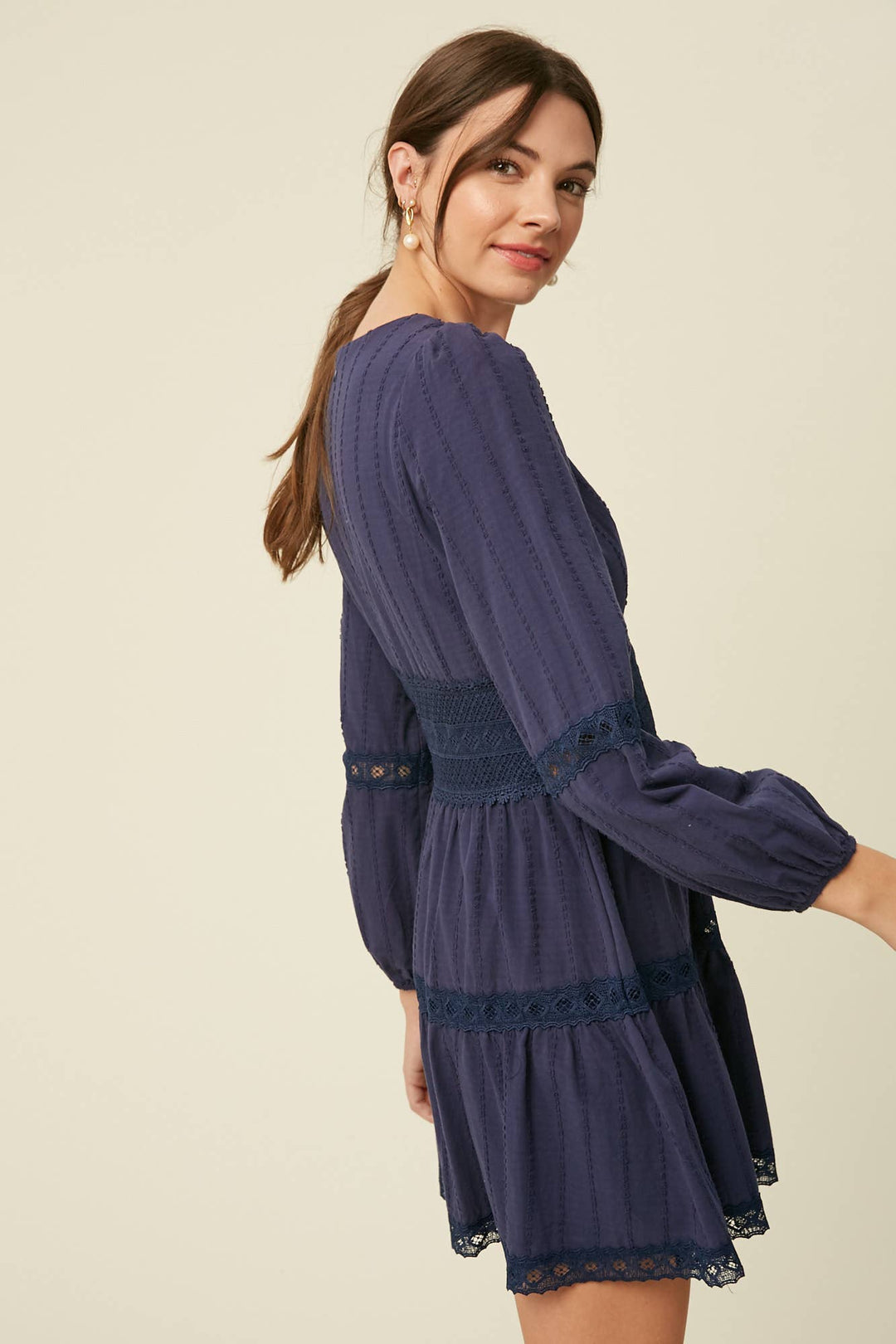 Cotton Lace Dress - Baycreek & Co