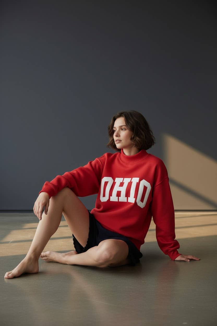 OHIO Mock Neck