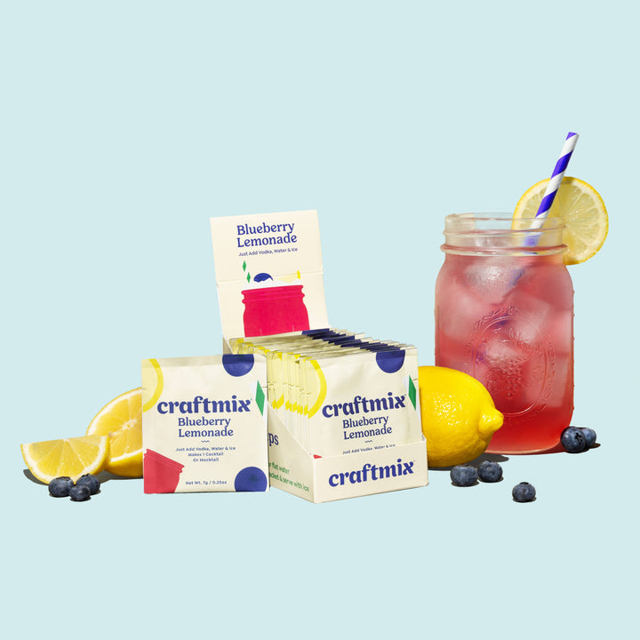 Blueberry Lemonade Cocktail/Mocktail Mixer