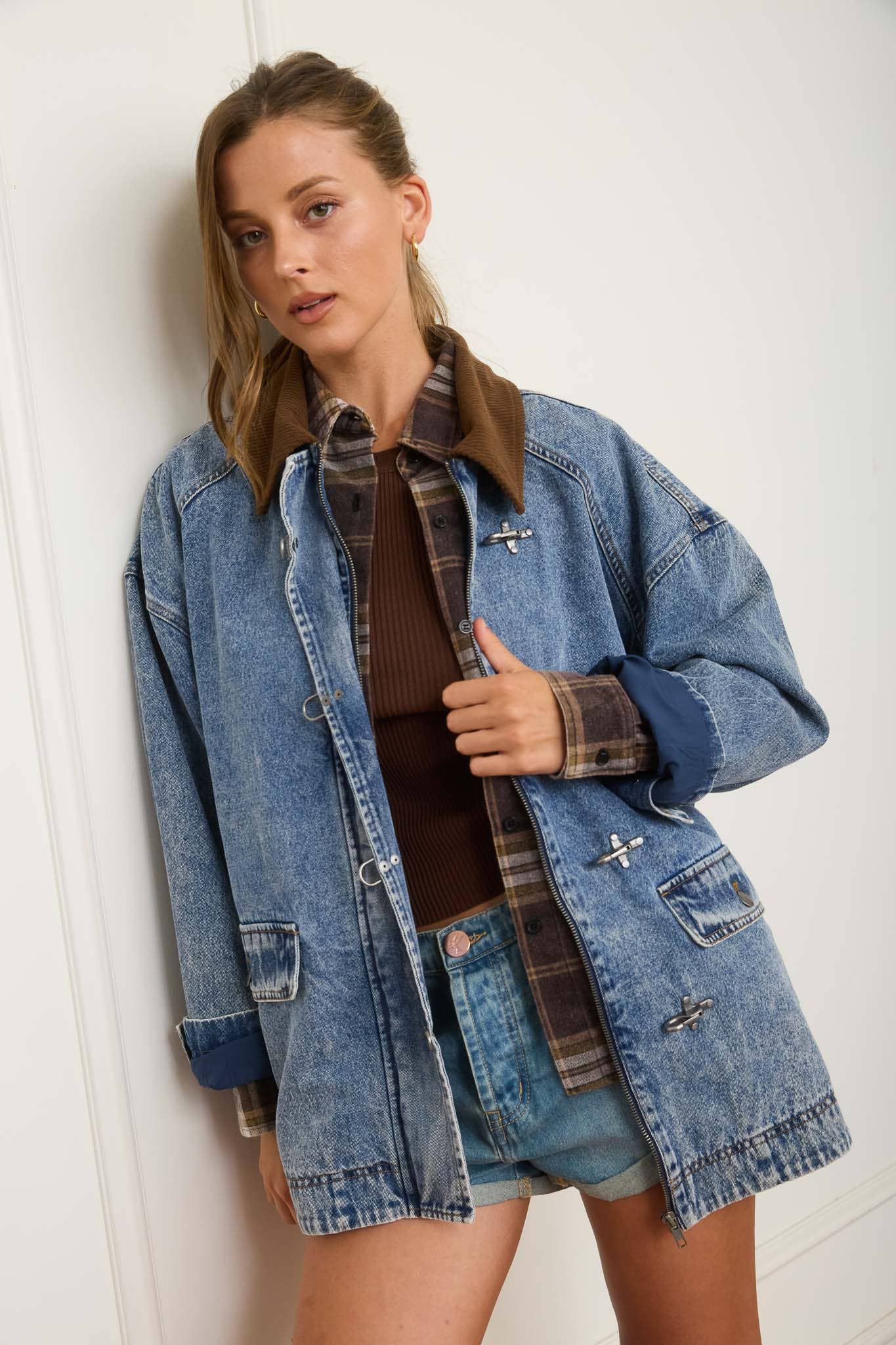 Latch Hook Denim Jacket – Baycreek & Co