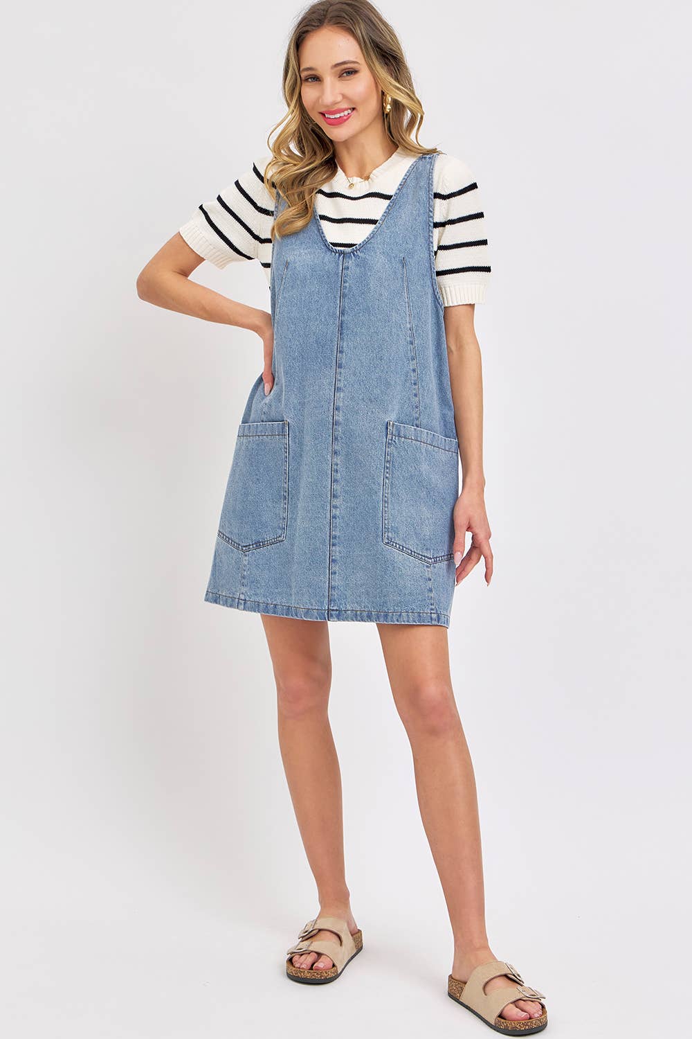 Downtown Denim Dress