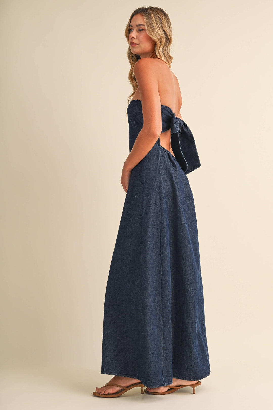 Kennedy Denim Maxi Dress