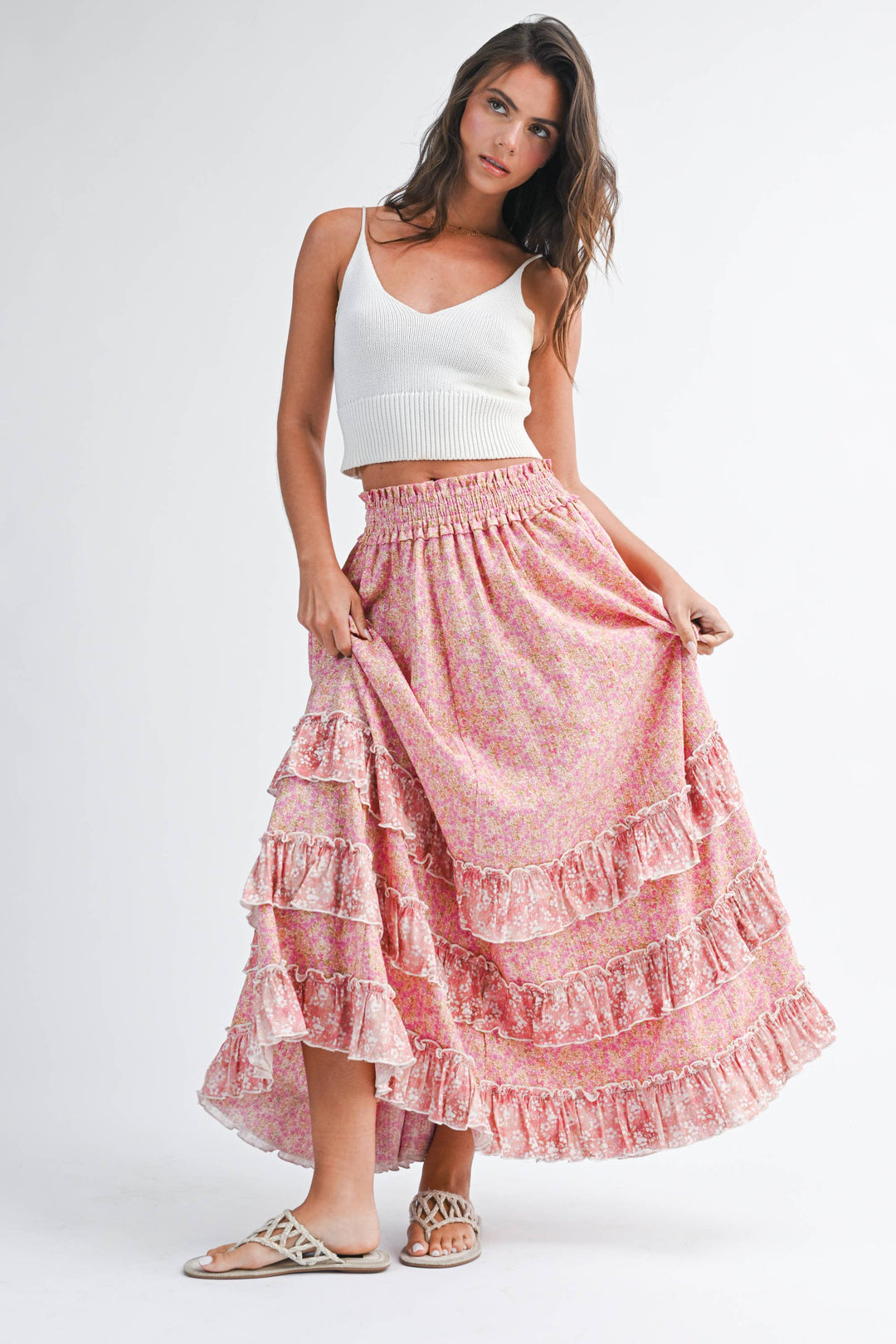 Ciao Ruffle Skirt - Baycreek & Co