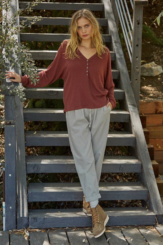 Burgundy Bliss Top