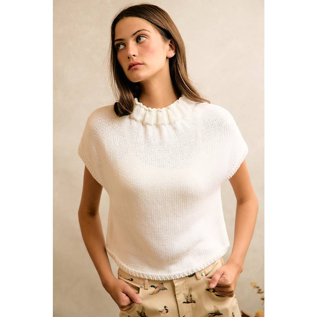 Aliza High Neck Top