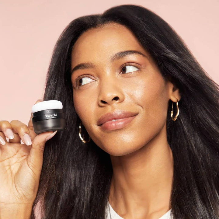 Dark Volumizing Rice Protein Dry Shampoo with Puff - Baycreek & Co