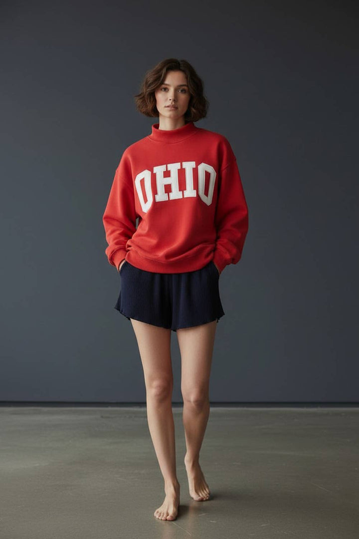 OHIO Mock Neck