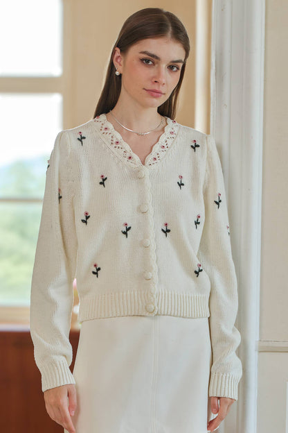 Lainey Button-Up Cardigan