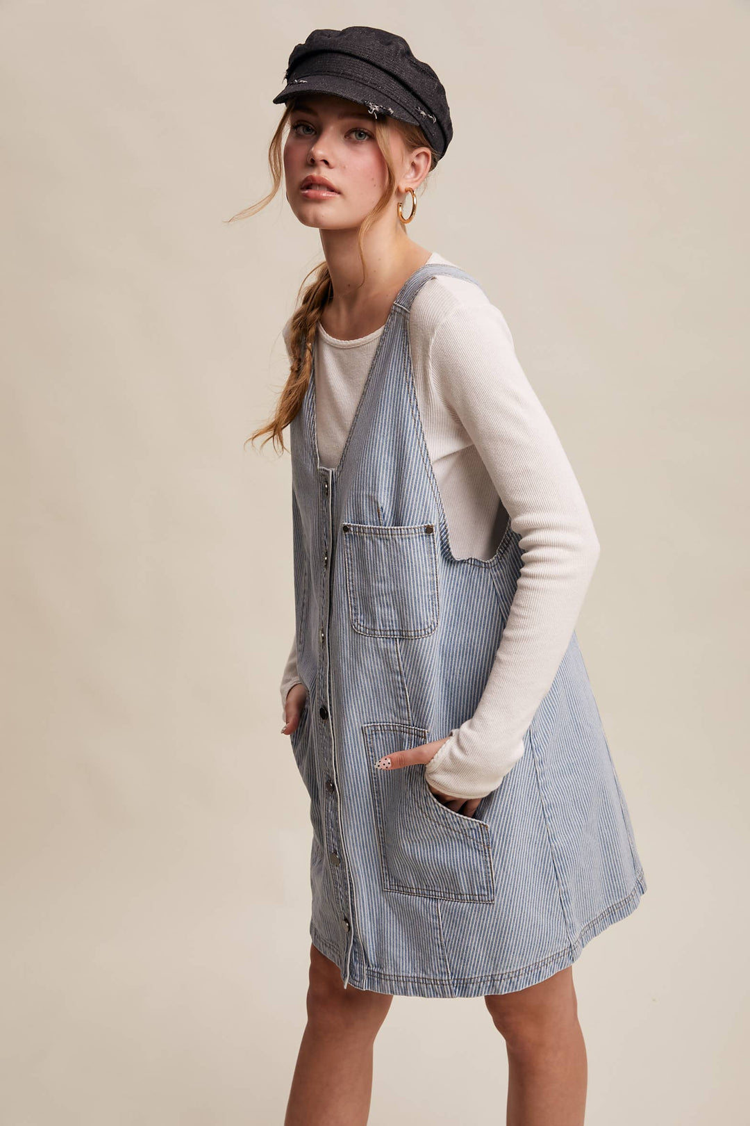 Railroad Days Denim Dress