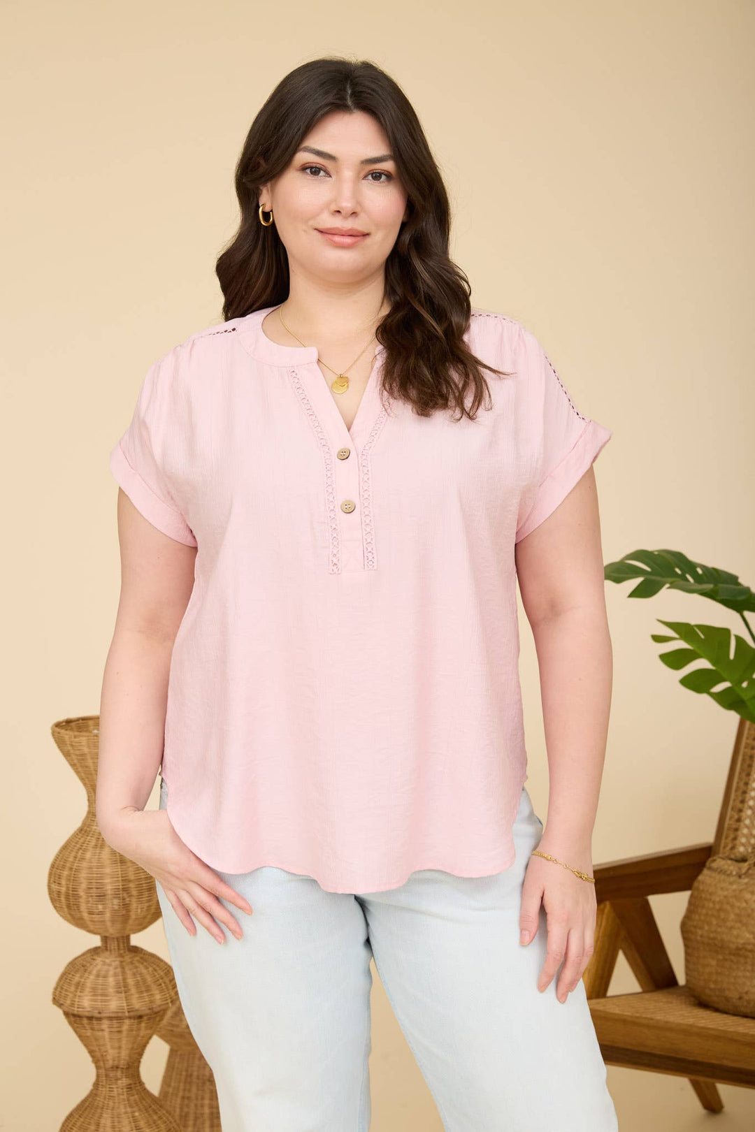 Plus illila Top - Baycreek & Co