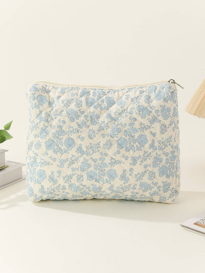 Floral Print Quilted Bag