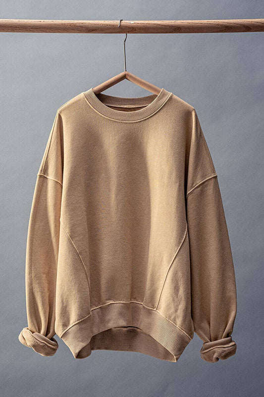 Tan Crew Neck