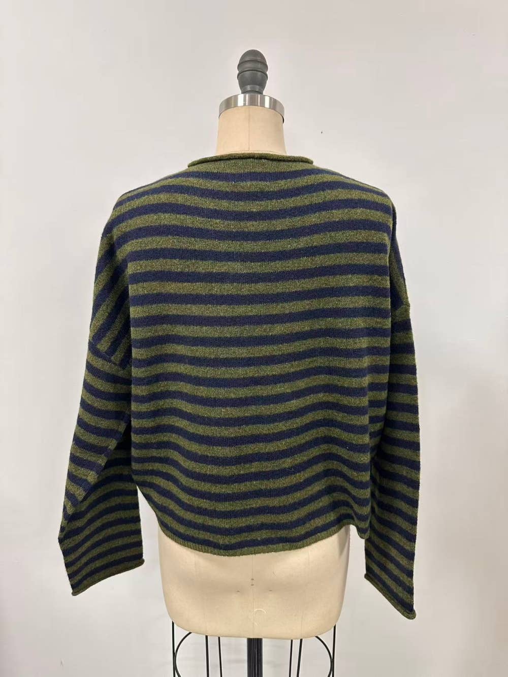 Piper Pullover Sweater - Striped - Baycreek & Co