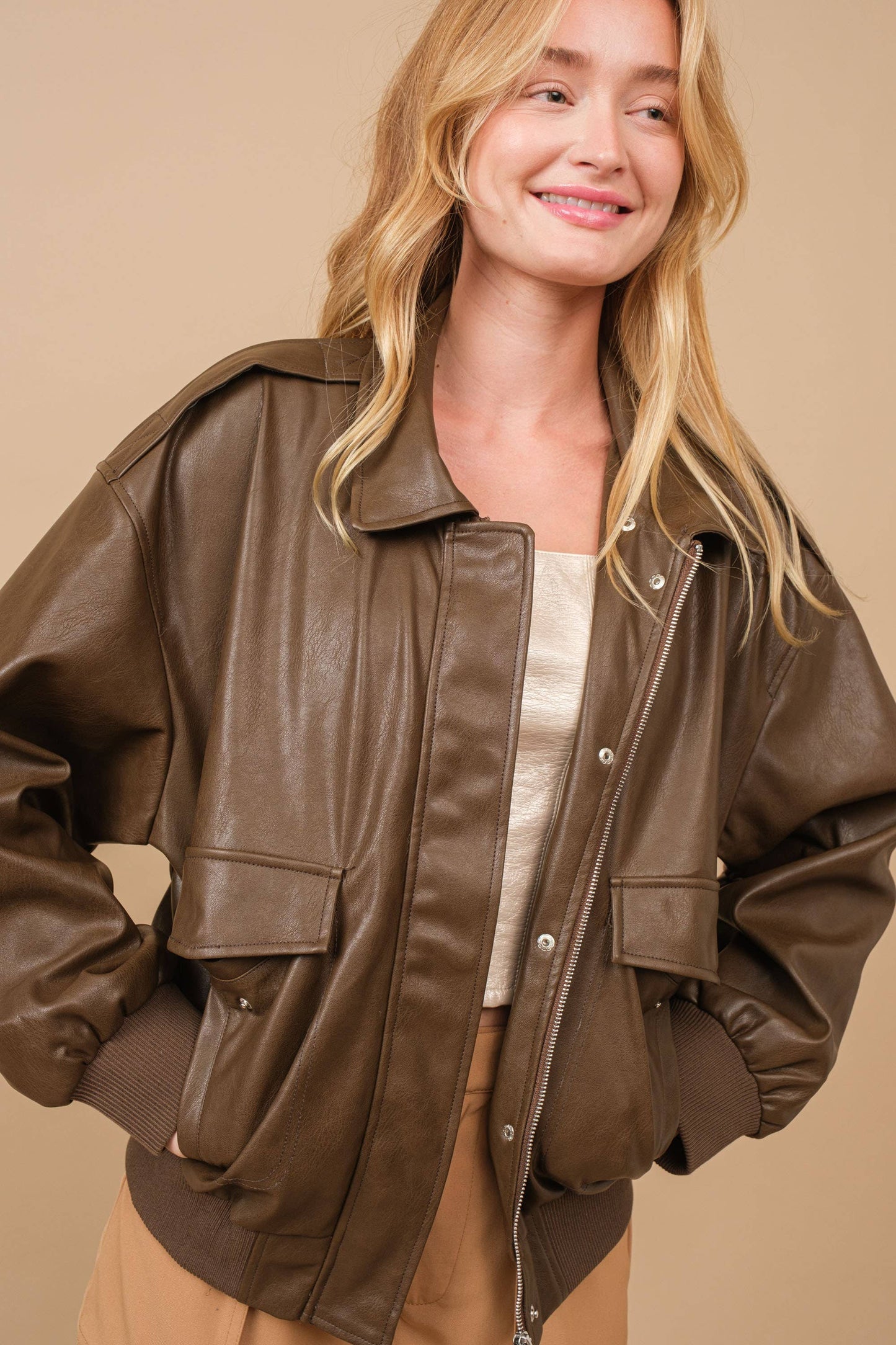 Piers Bomber Jacket: Contemporary