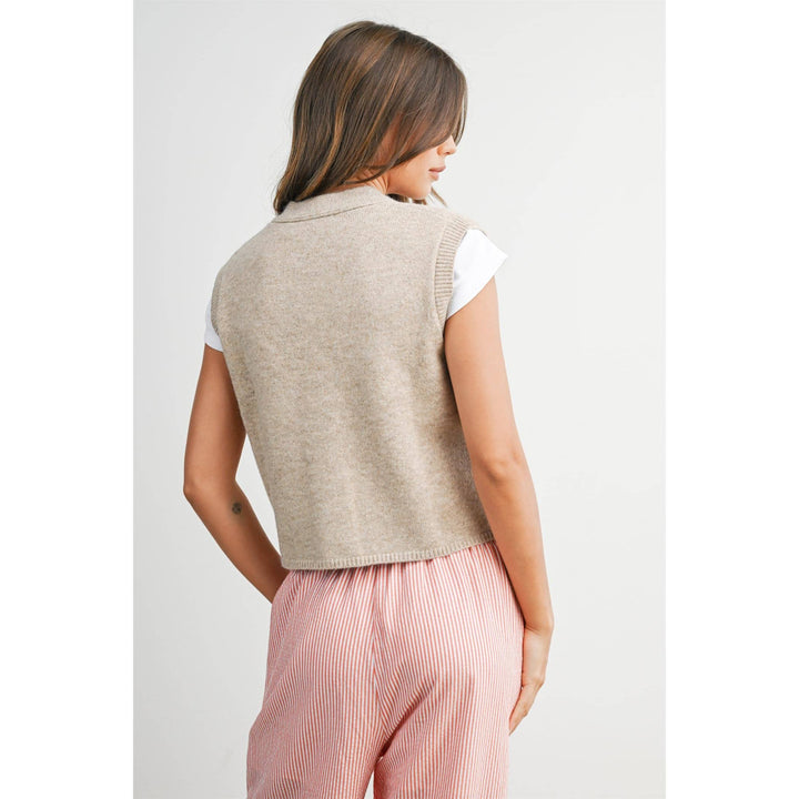 KC Knit Sleeveless Vest - Baycreek & Co