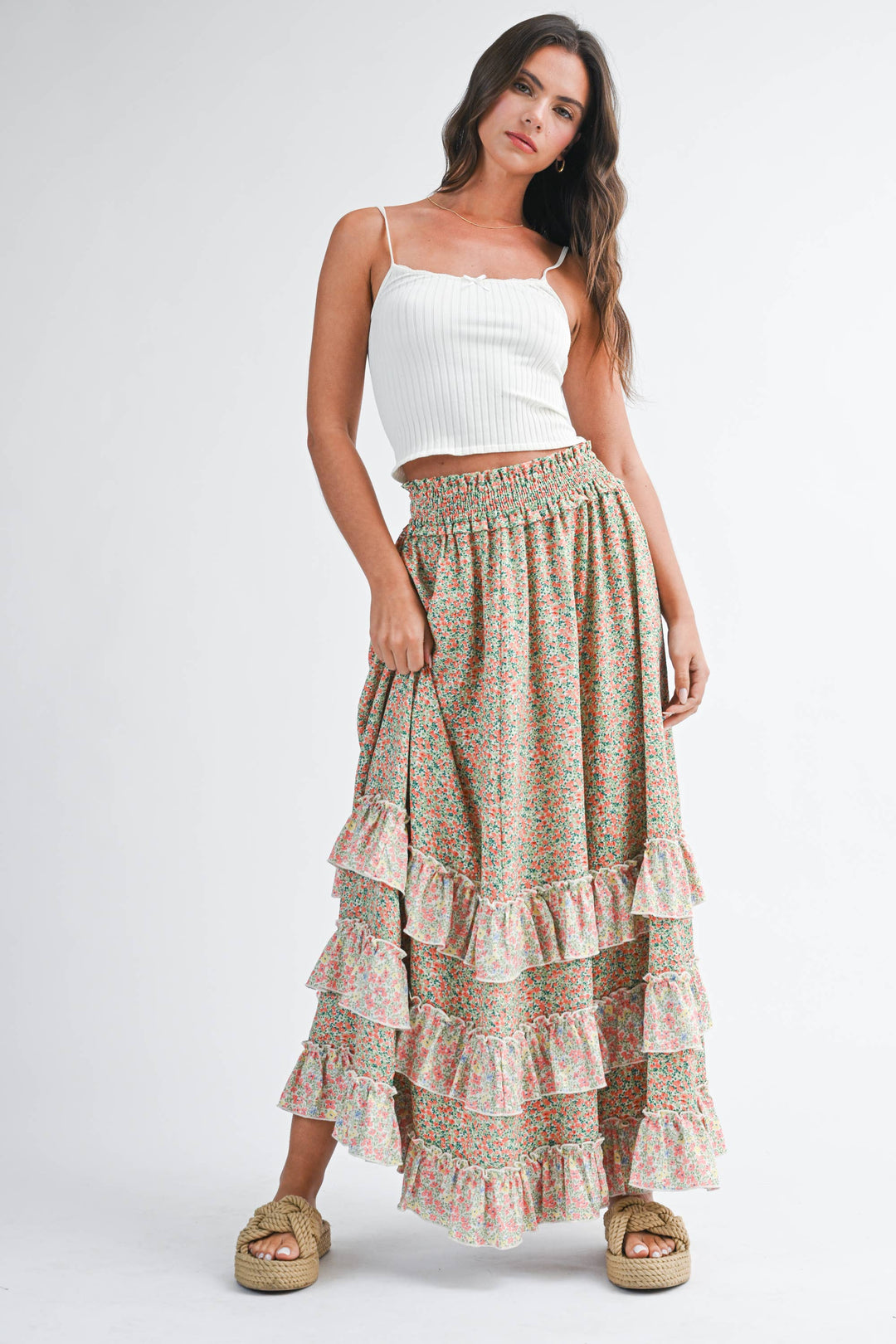 Ciao Ruffle Skirt - Baycreek & Co