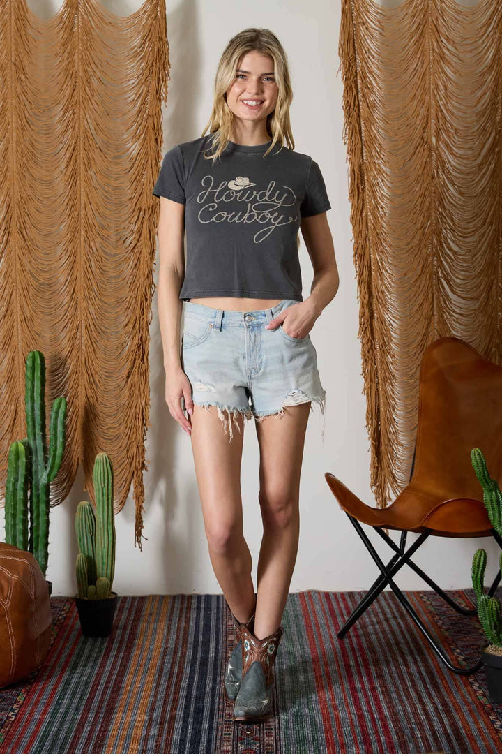Howdy Cowboy Tee - Baycreek & Co