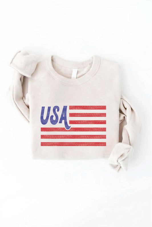 USA Flag Crewneck