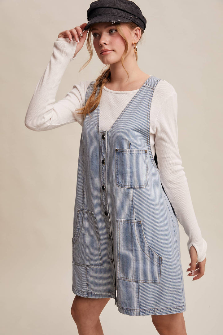 Railroad Days Denim Dress