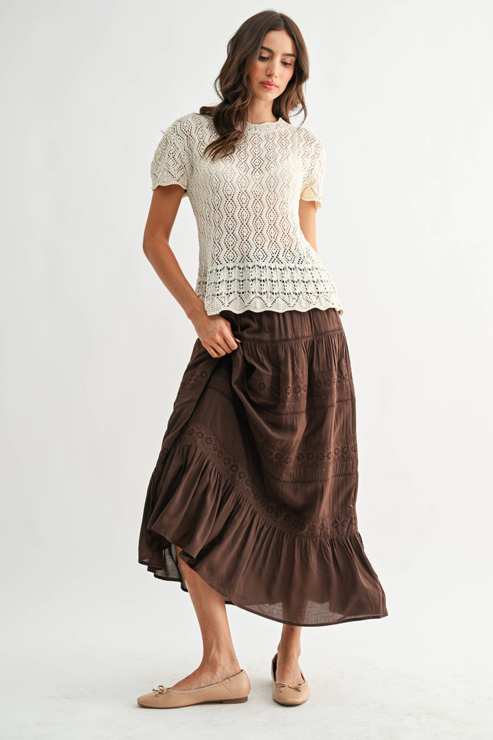 Anglican Maxi Skirt - Baycreek & Co