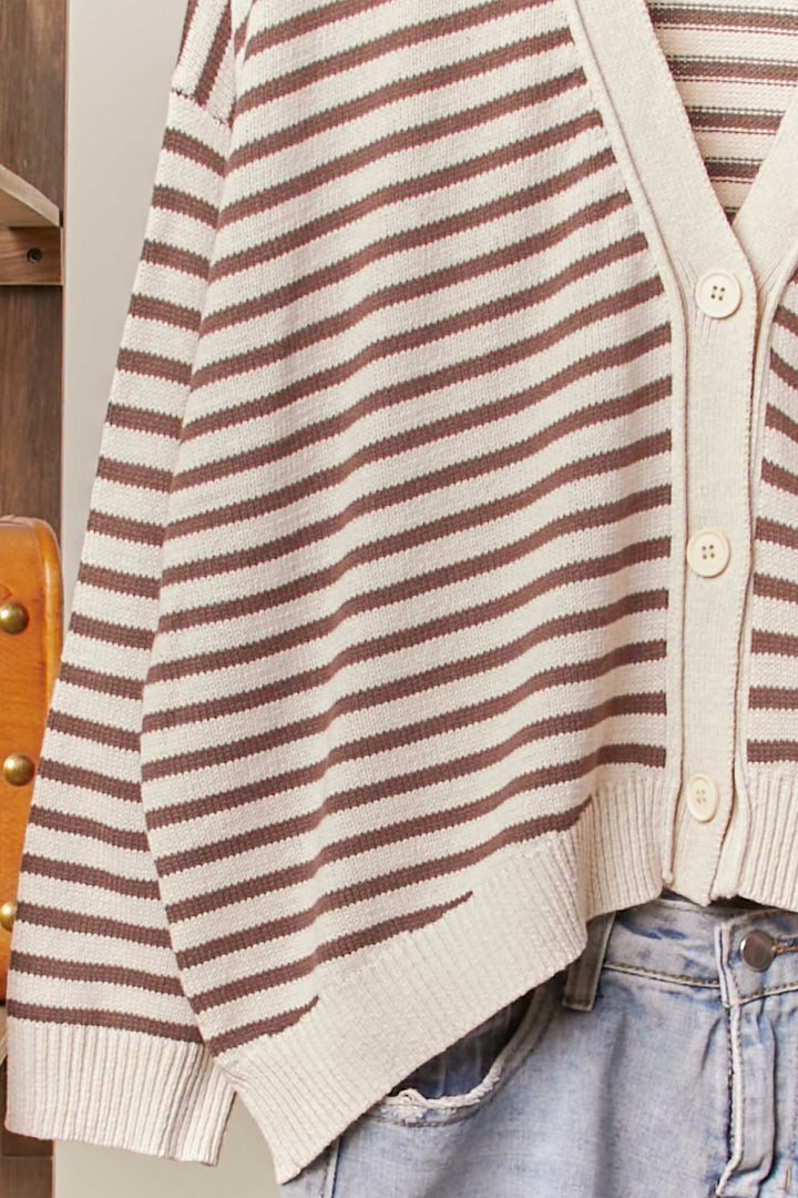 Hazel Stripe Cardigan