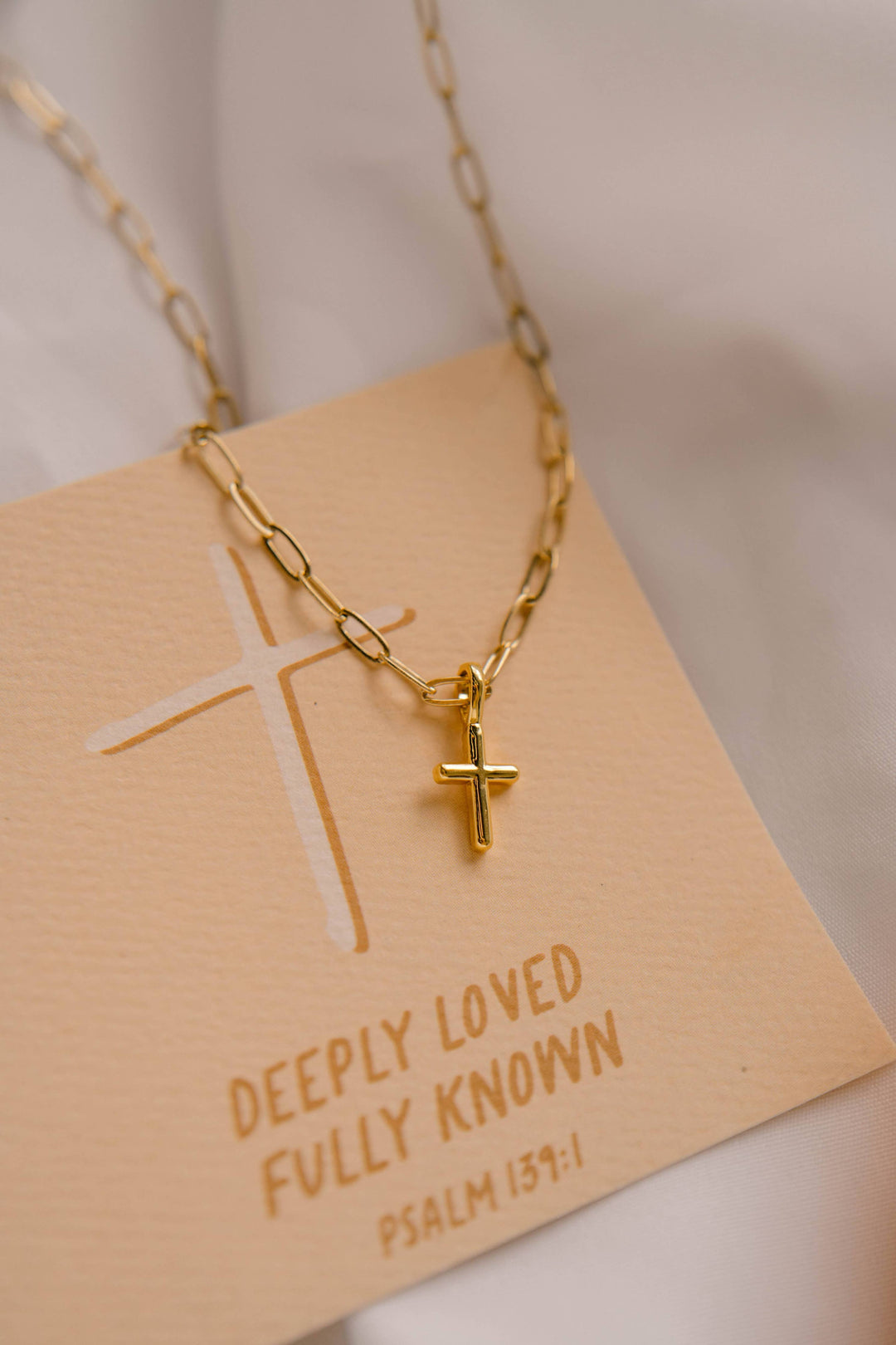 Cross Charm Necklace