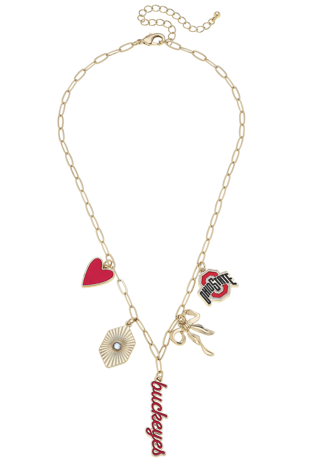 Ohio State Charm Necklace