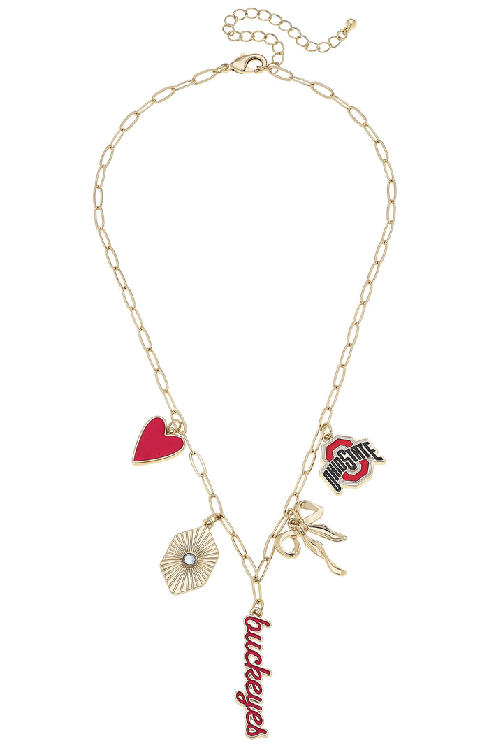 Ohio State Charm Necklace