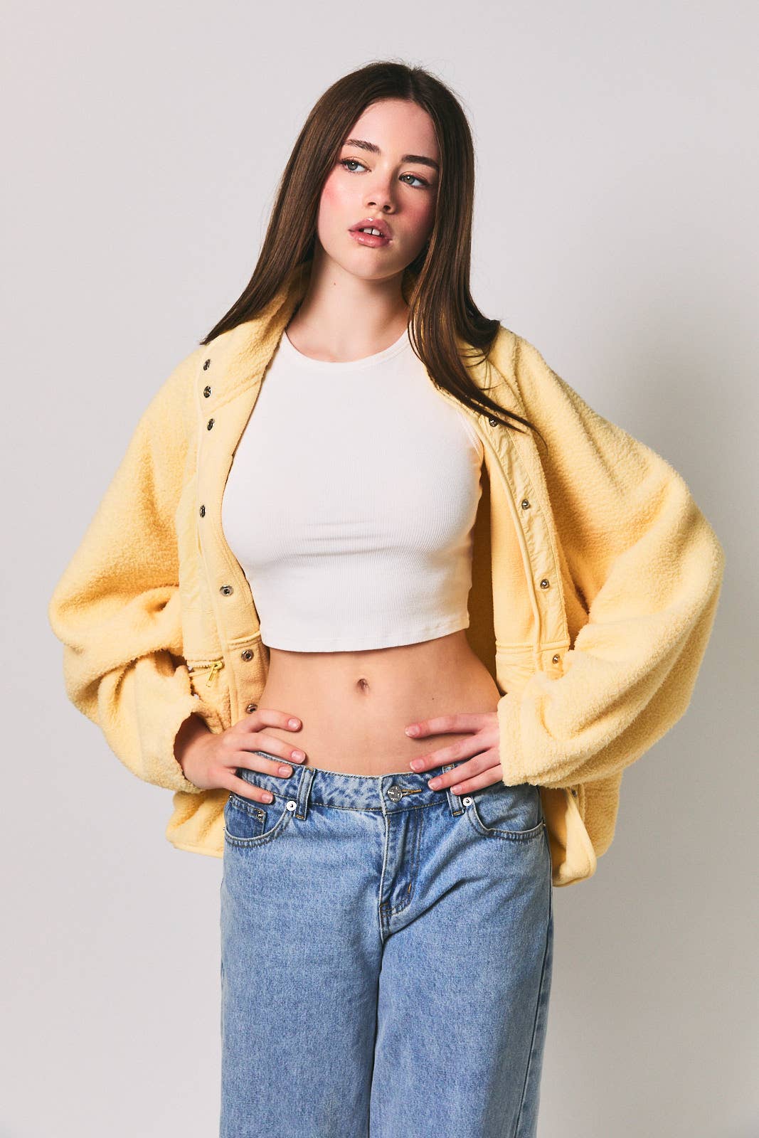 Buttercream Fleece Jacket