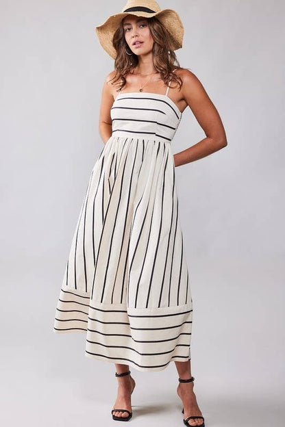 Black Stripe Dress