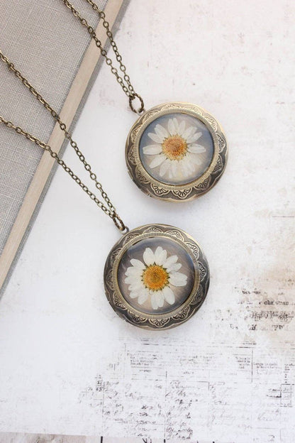 Pressed Flower Locket