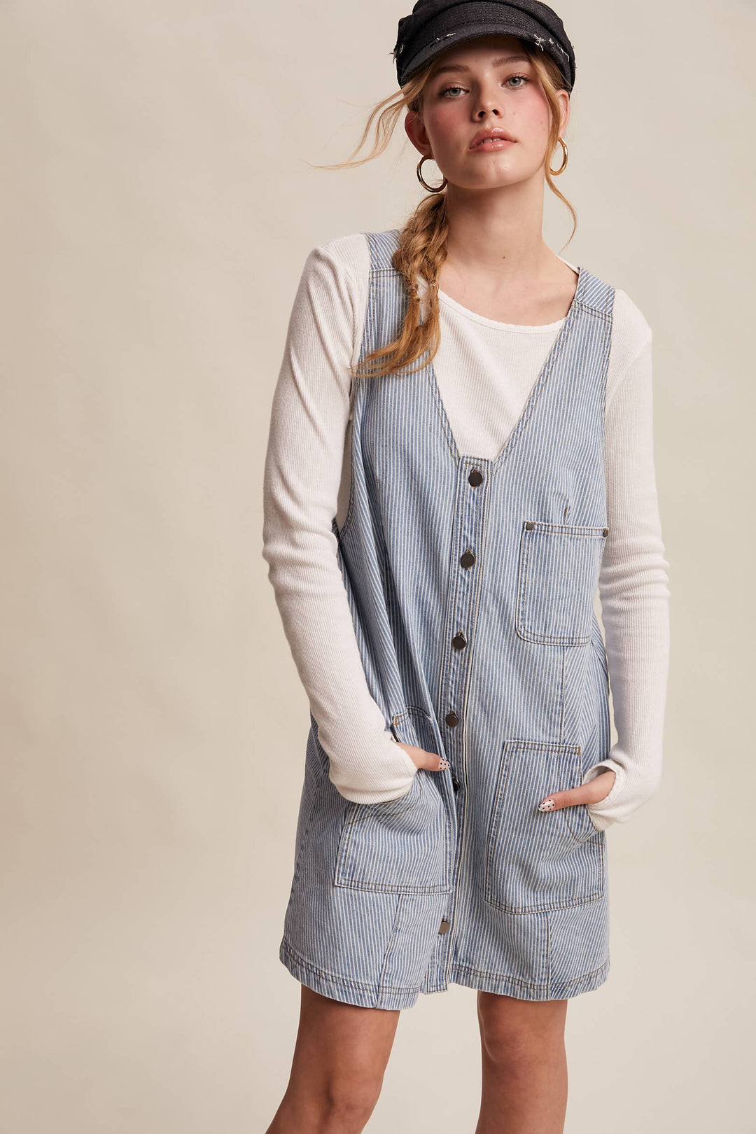 Railroad Days Denim Dress