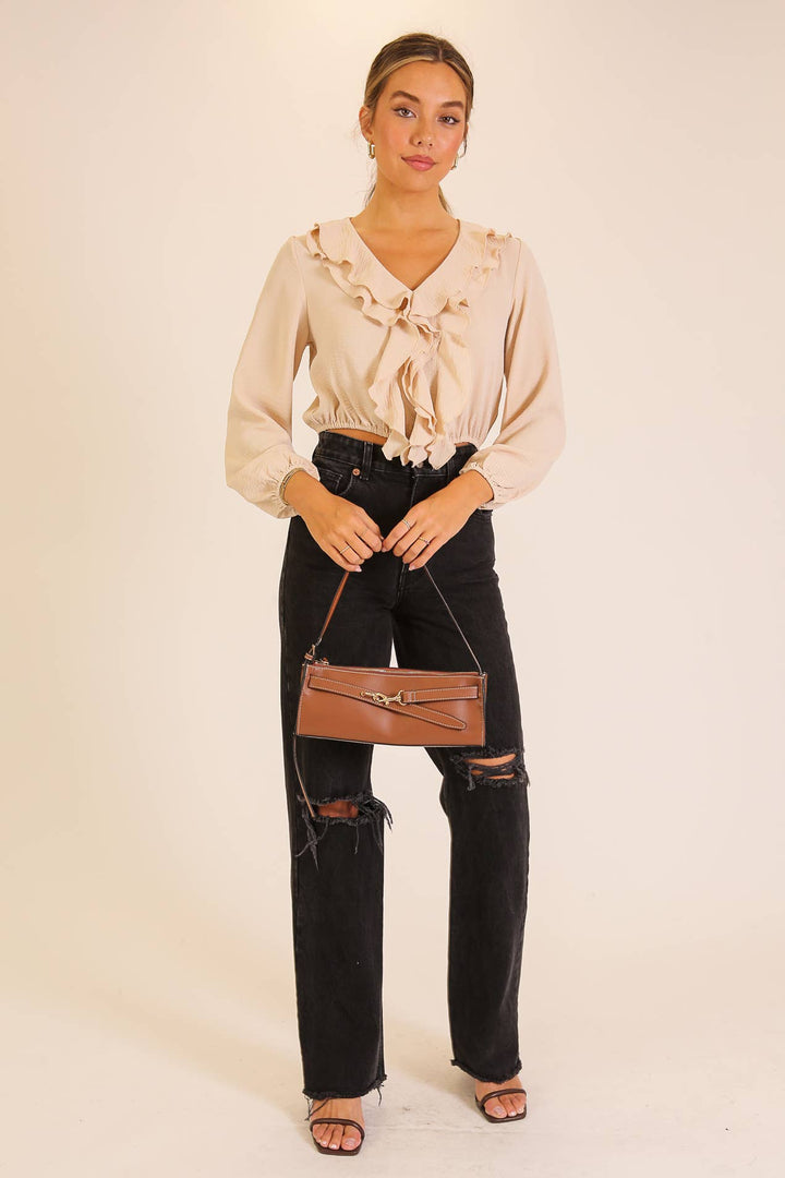 Cheyenne Ruffle Blouse