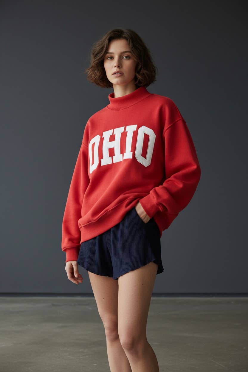 OHIO Mock Neck