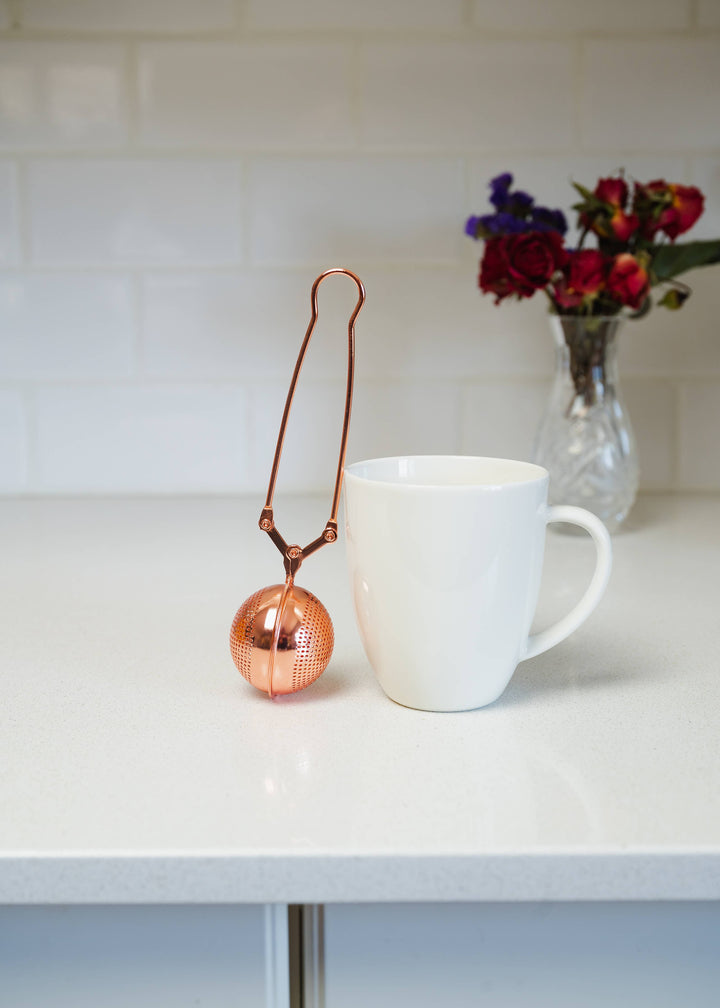 Stainless Steel Tea Strainer | Faire Market Bestseller - Baycreek & Co