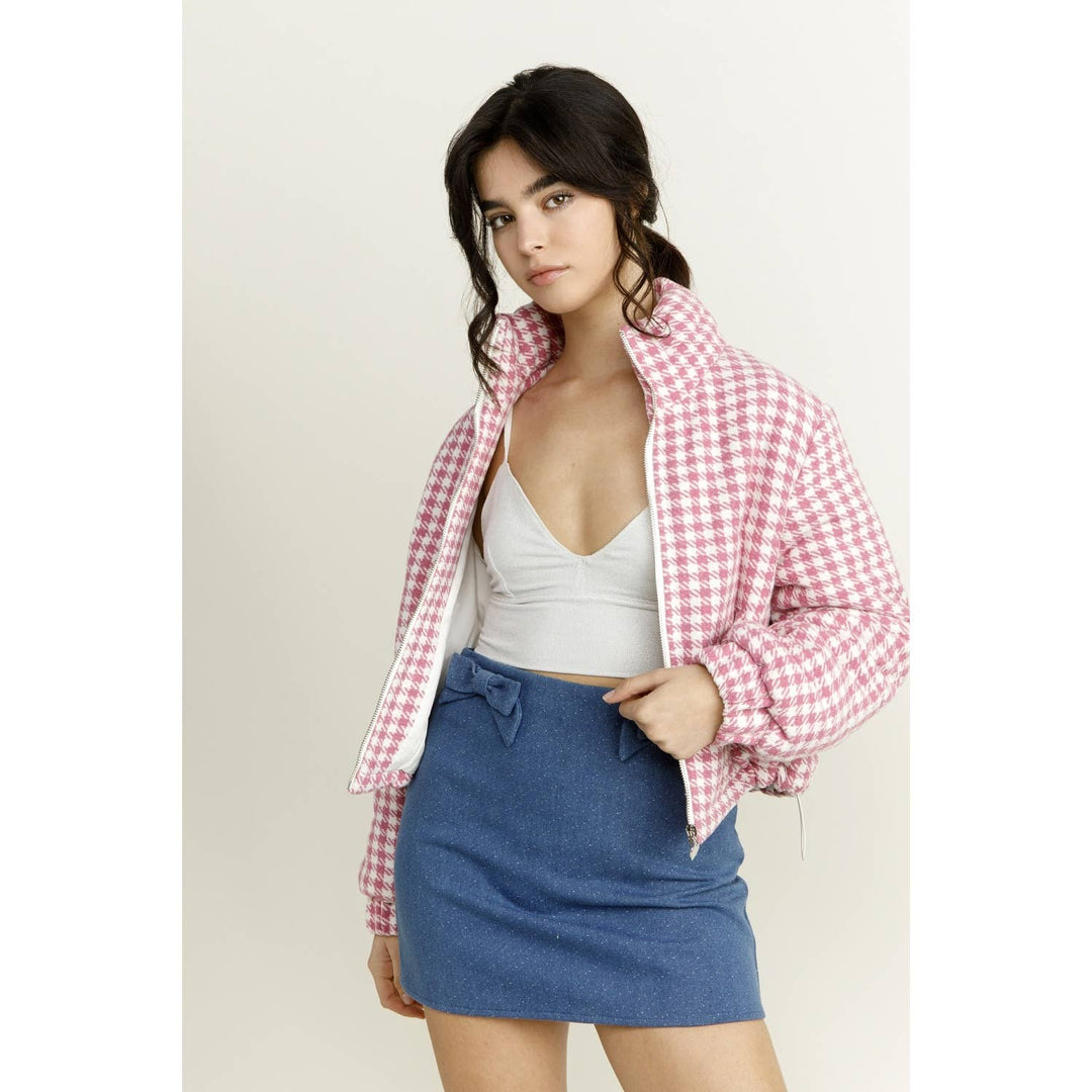 Plaid Puffer