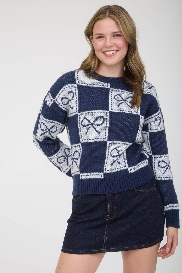 The Noel Bow Sweater