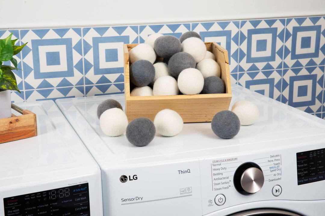 Set of 6 Organic Wool Dryer Balls | Faire Market Bestseller - Baycreek & Co